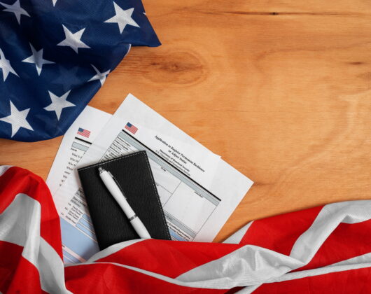 UK Immigration Policy 2026 Points Based System overview with UK flag and passport