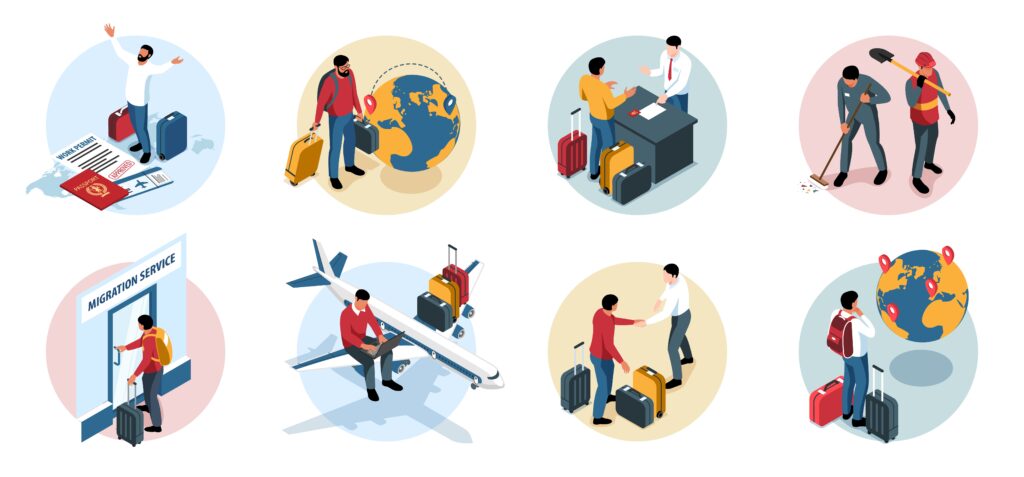 Different UK work visa categories including Skilled Worker and Graduate Visa